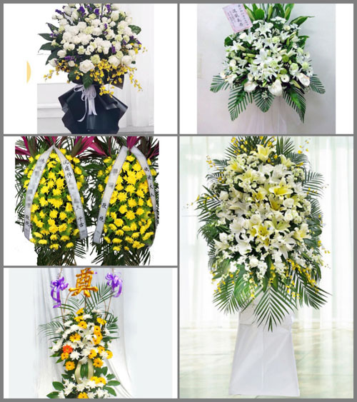 河北承德滦平县张百湾镇白事花篮预定